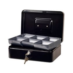 Esselte Classic Cash Box Classic No.8 Black