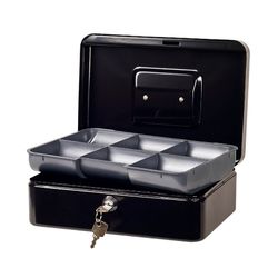 Esselte Classic Cash Box Classic No.6 Black