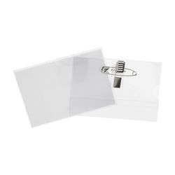 Rexel ID Convention Cardholder With Pin And Clip Box 50