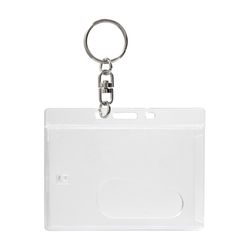Rexel ID Rigid Fuel Card Holder With Key Ring Pack 10