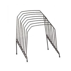 Marbig Step File Wire Toast Rack Organiser Large Black