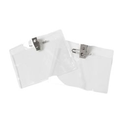 Rexel ID Card Holder Large With Pin & Clip 113x84 Pack 10