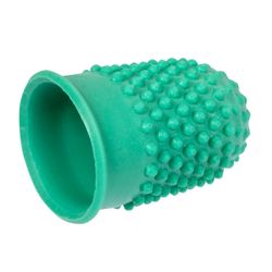Rexel Thimblette Finger Cones Green Size 0 Box 10