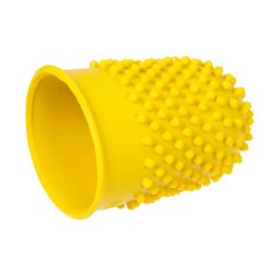 Rexel Thimblette Finger Cones Yellow Size 3 Box 10