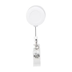Rexel ID Retractable Card Holders 750mm White Pack 6