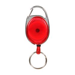 Rexel ID Retractable Snap Lock Key Holders Red