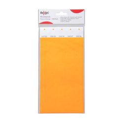 Rexel ID Serial Number Wrist Bands Fluoro Orange Pack 100