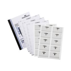Durable ID Product Name Badge Combi Clip + Inserts 54X90mm Pack 20