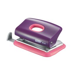 Rapid Hole Punch FC10 2 Hole 10 Sheet Purple/Apricot