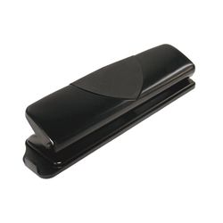 Marbig Hole Punch 3h 10 Sheet Black Metal