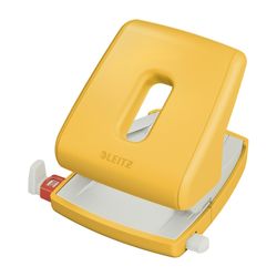 Leitz Cosy Hole Punch 2 Hole 30 Sheet Capacity Warm Yellow