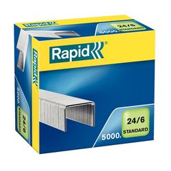 Rapid Staples 24/6mm Pack 5000