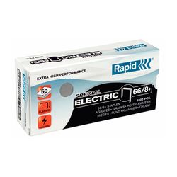 Rapid Electric Staples 66/8mm Pack 5000