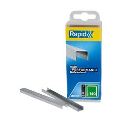 Rapid Tools Staples 140/6mm Box 2000