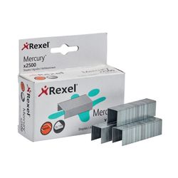 Rexel Mercury Staples Heavy Duty Box 2500