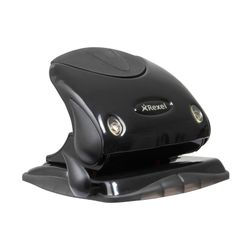 Rexel Hole Punch P225 2 Hole 25 Sheet Capacity Silver/Black