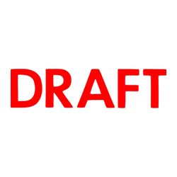 X-Stamper Stamp 1068 Draft Red
