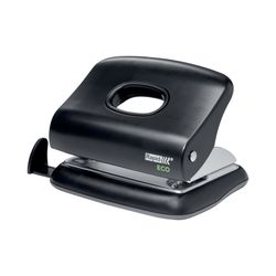 Rapid Eco Hole Punch 2 Hole 20 Sheet Black