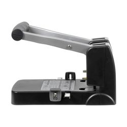 Rexel Hole Punch 2h 100 Sheet Power Black/Silver