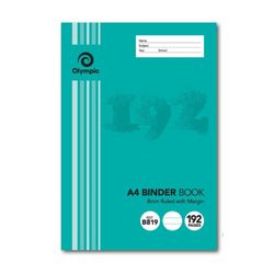 Olympic Book Binder A4 192 Page