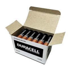 Duracell Battery Coppertop AA Box 24