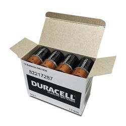 Duracell Battery Coppertop C Size Box 12
