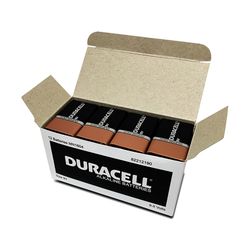 Duracell Battery Coppertop 9V Box 12