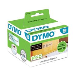 Dymo LabelWriter Address Labels 36x89mm Clear