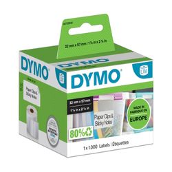 Dymo LabelWriter Multipurpose Labels 57x32mm White