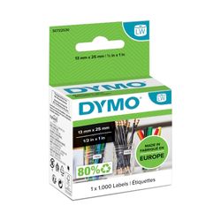Dymo LabelWriter Multipurpose Labels 2 Up 13x25mm White