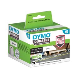 Dymo Durable Labels 59x190mm White Box 170