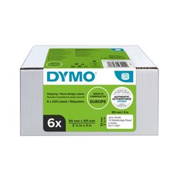 Dymo LabelWriter Shipping Labels 54x101mm White Pack 6