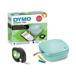 Dymo Letratag 200B Label Printer Portable With Bluetooth Daydream Blue