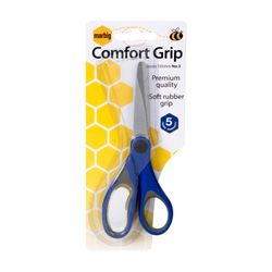 Marbig Comfort Grip Scissors #5 135mm