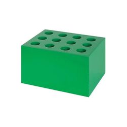 ColourSorts Classroom Organisers by Zart: Scissor & Brush Storage Block Green