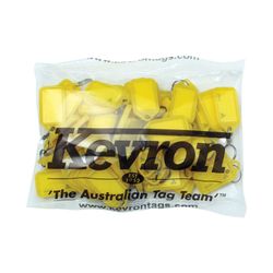 Kevron Keytags Yellow Bag 50