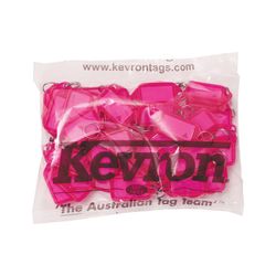 Kevron Keytags Hot Pink Bag 50