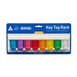 Kevron Keytags Racks 8 Tag Assorted