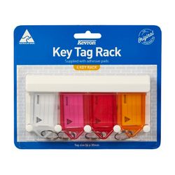 Kevron Keytags Racks 4 Tag Assorted