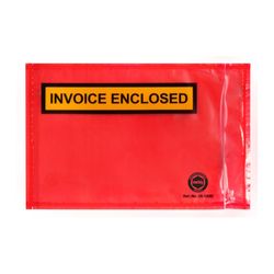 Marbig Packaging Envelope Invoice Enclosed Red Backing 175x115mm Box 1000