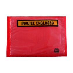 Marbig Packaging Envelope Invoice Enclosed Red Backing 165x115mm Box 1000