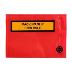 Marbig Packaging Envelope Packing Slip Red Backing 165x115mm Box 1000