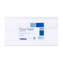 Cumberland Tissue Paper 17gsm 440x690mm White Pack 100
