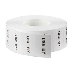 Quikstik Mark I Date Gun Labels Use By Perm Double 1000/Lpr Pack 5