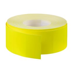 Quikstik Price Gun Labels Mark II Fluoro Yellow Pack 5
