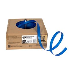 Marbig Carton Hand Strapping Blue 19mm x 300M with Dispenser Box