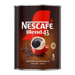 Nescafe Blend 43 Instant Coffee 500g Tin