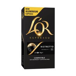 L'Or Espresso Ristretto Coffee Capsules 11 Box 10