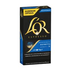 L'Or Espresso Ristretto Decaf Coffee Capsules 9 Box 10