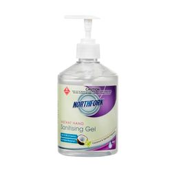 Northfork Hand Sanitising Gel Pump Coconut & Vanilla 500mL